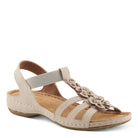 Flexus FLEXUS ADEDE SLINGBACK SANDAL sandal in beige with flexible sole