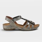 Flexus Adede Pewter Sandal