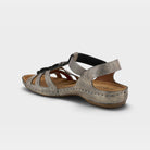 Flexus Adede Pewter Sandal