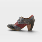 L'Artiste Adelvice-Fleur shoes in Black Multi, side view