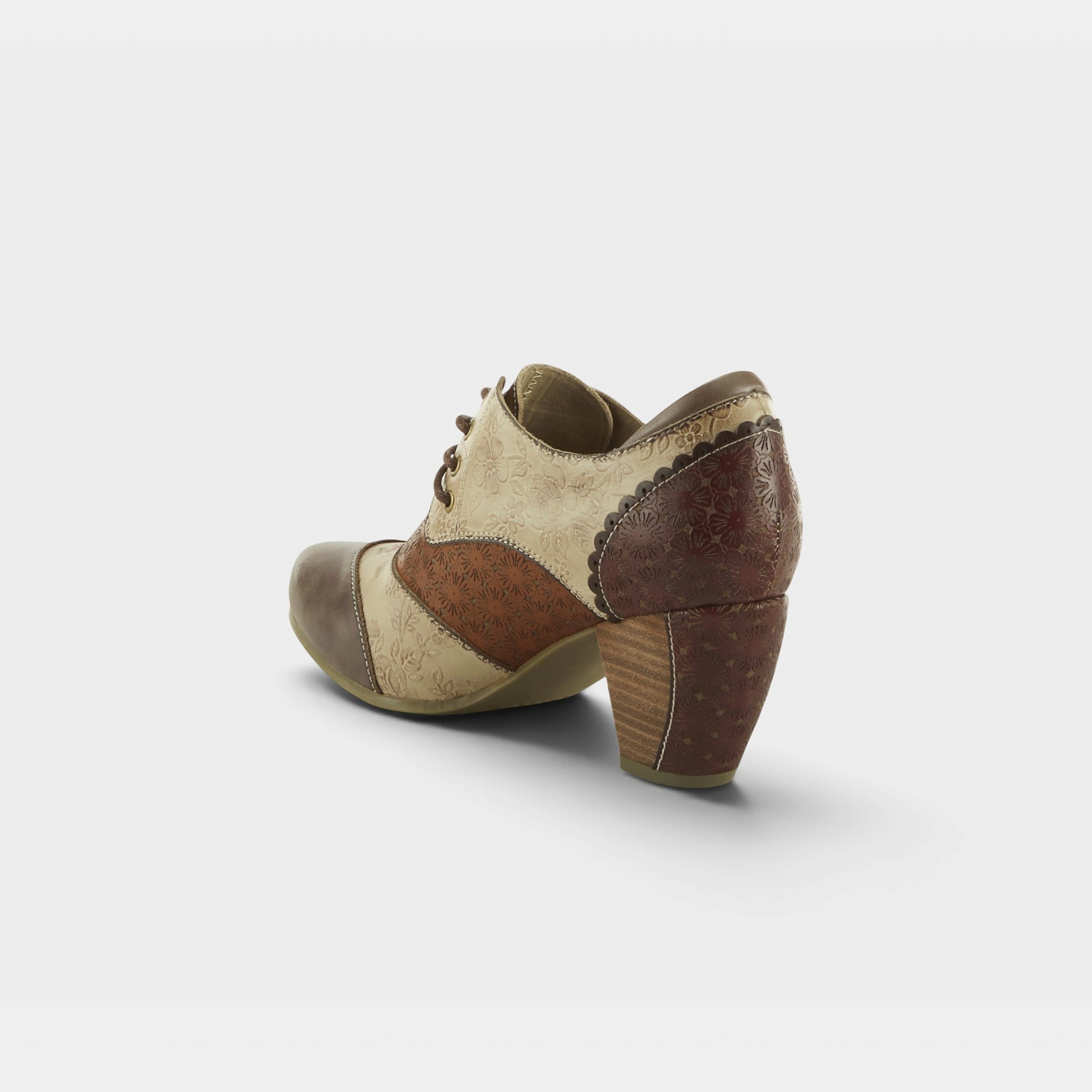 L'Artiste Adelvice-Fleur shoes in Grey Multi, alternate angle view