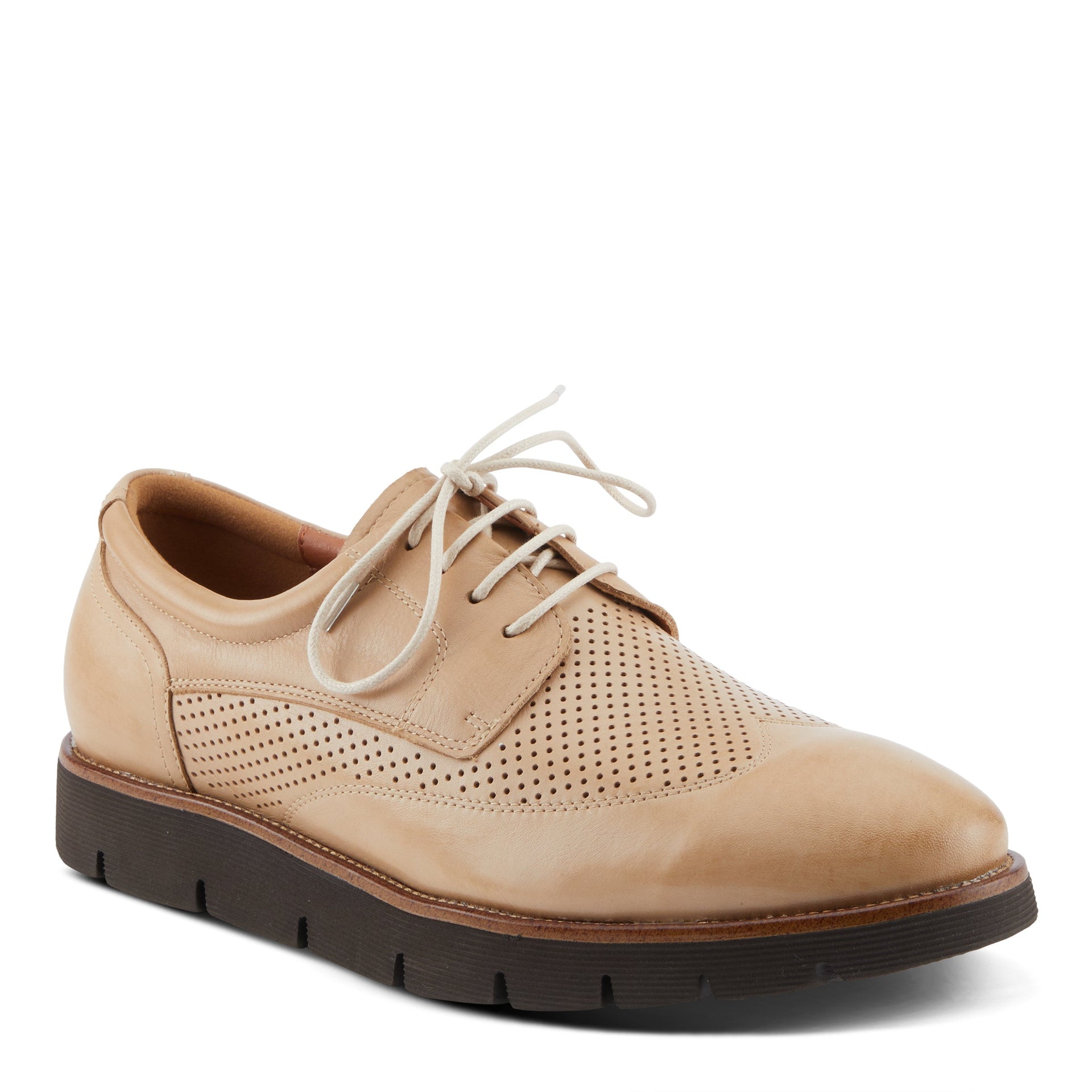 beige mens dress shoes L'Artiste Men Adler Shoes