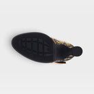 L'Artiste Adodora shoes in Black Multi, outsole view