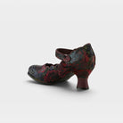 L'Artiste Adodora-Prit shoes in Plum Multi, alternate angle view