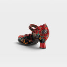 L'Artiste Adodora shoes in Red Multi, alternate angle view