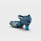 L'Artiste Adodora shoes in Turquoise Multi, alternate angle view