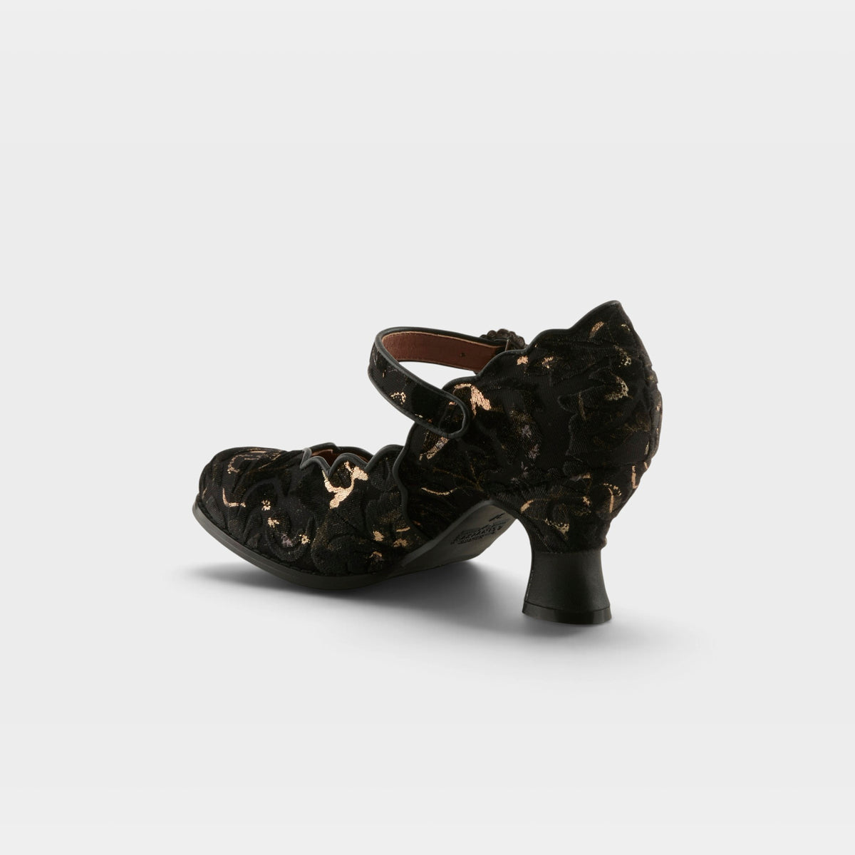 L'Artiste Adodora-Viv shoes in Black Multi, alternate angle view