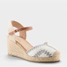 Azura Adrina White Multi Espadrille