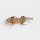 Azura Adrina White Multi Espadrille