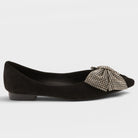 Azura Adularia Black Suede Shoe