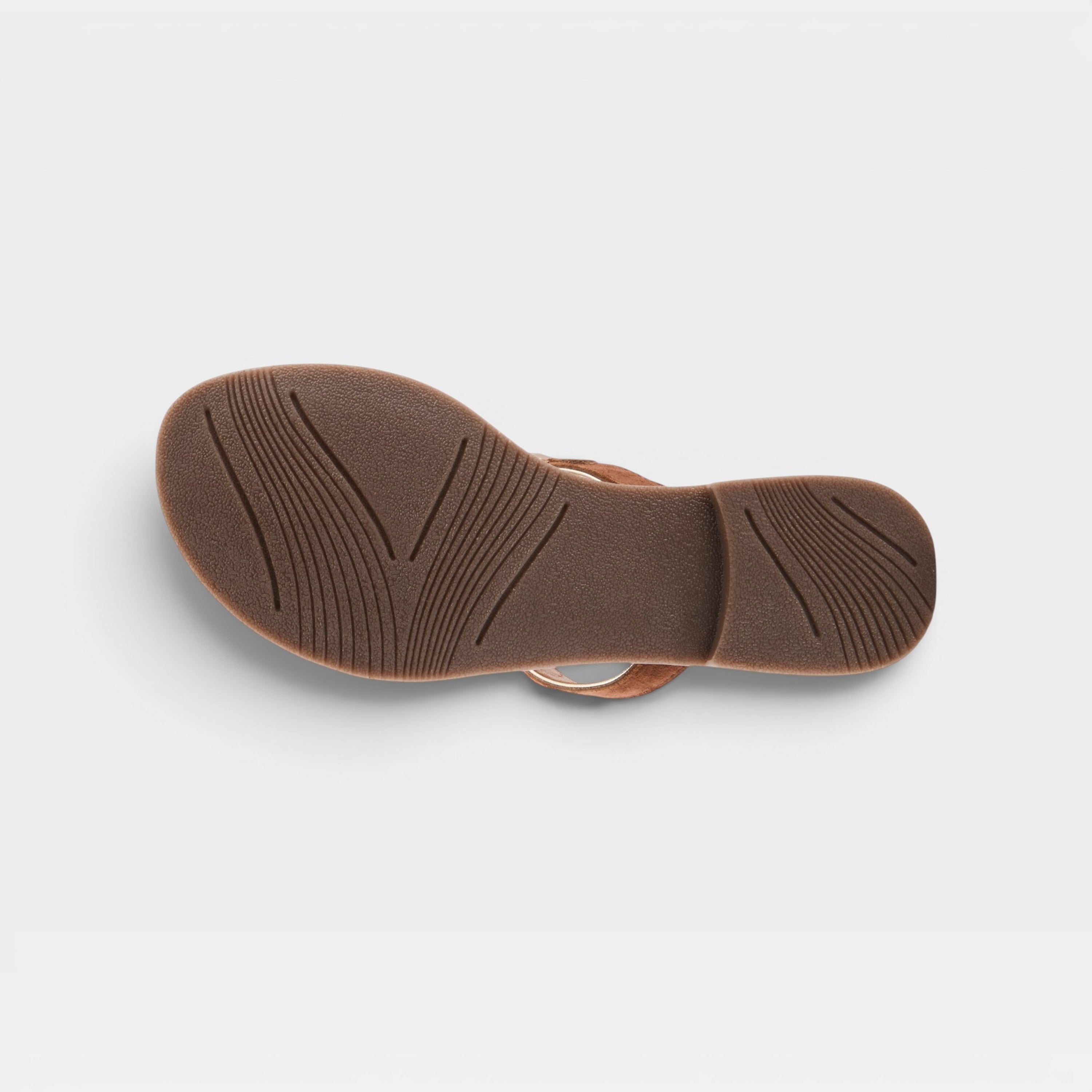 Azura Agates Tan Suede Sandal