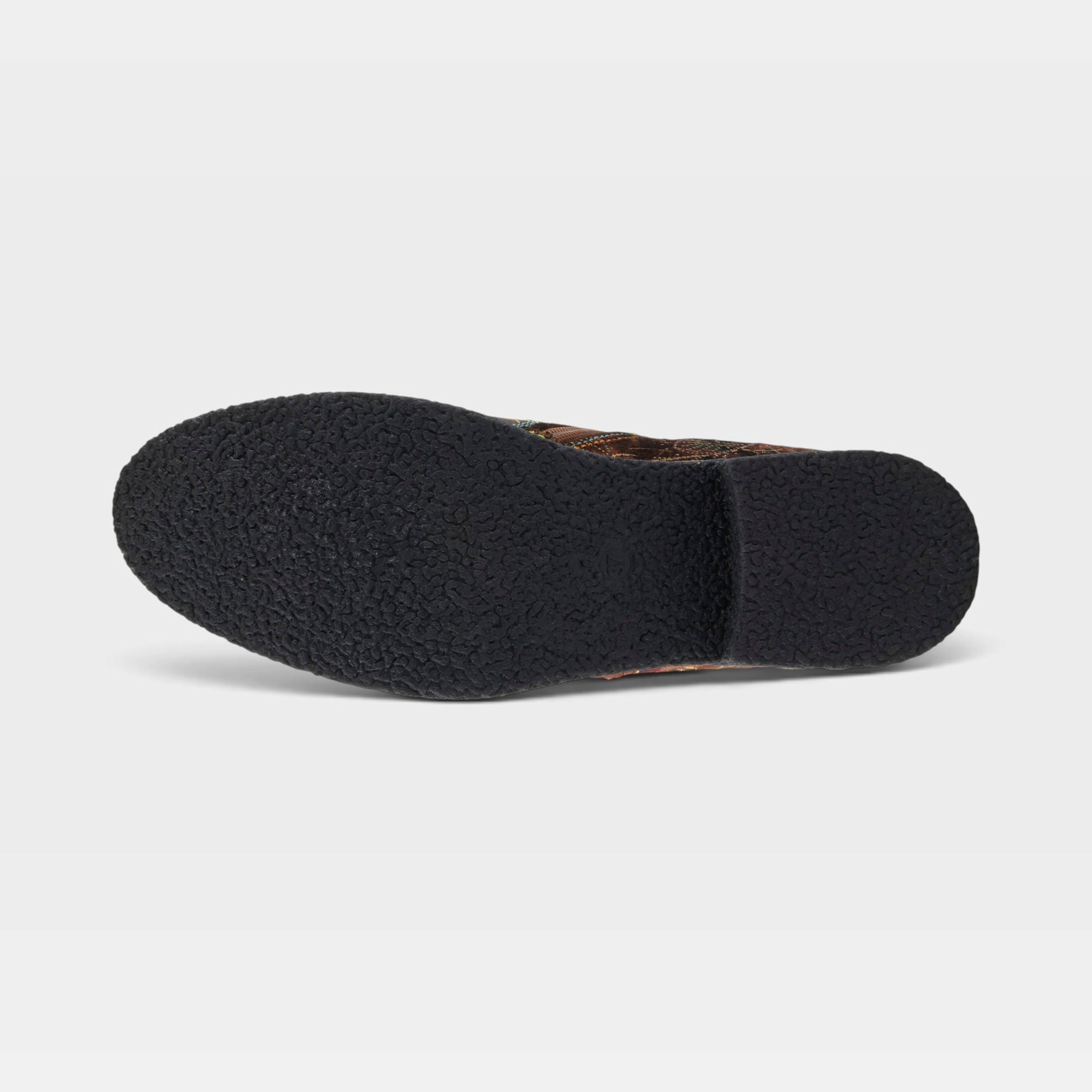 L'Artiste Airies boots in Bronze Multi, outsole view