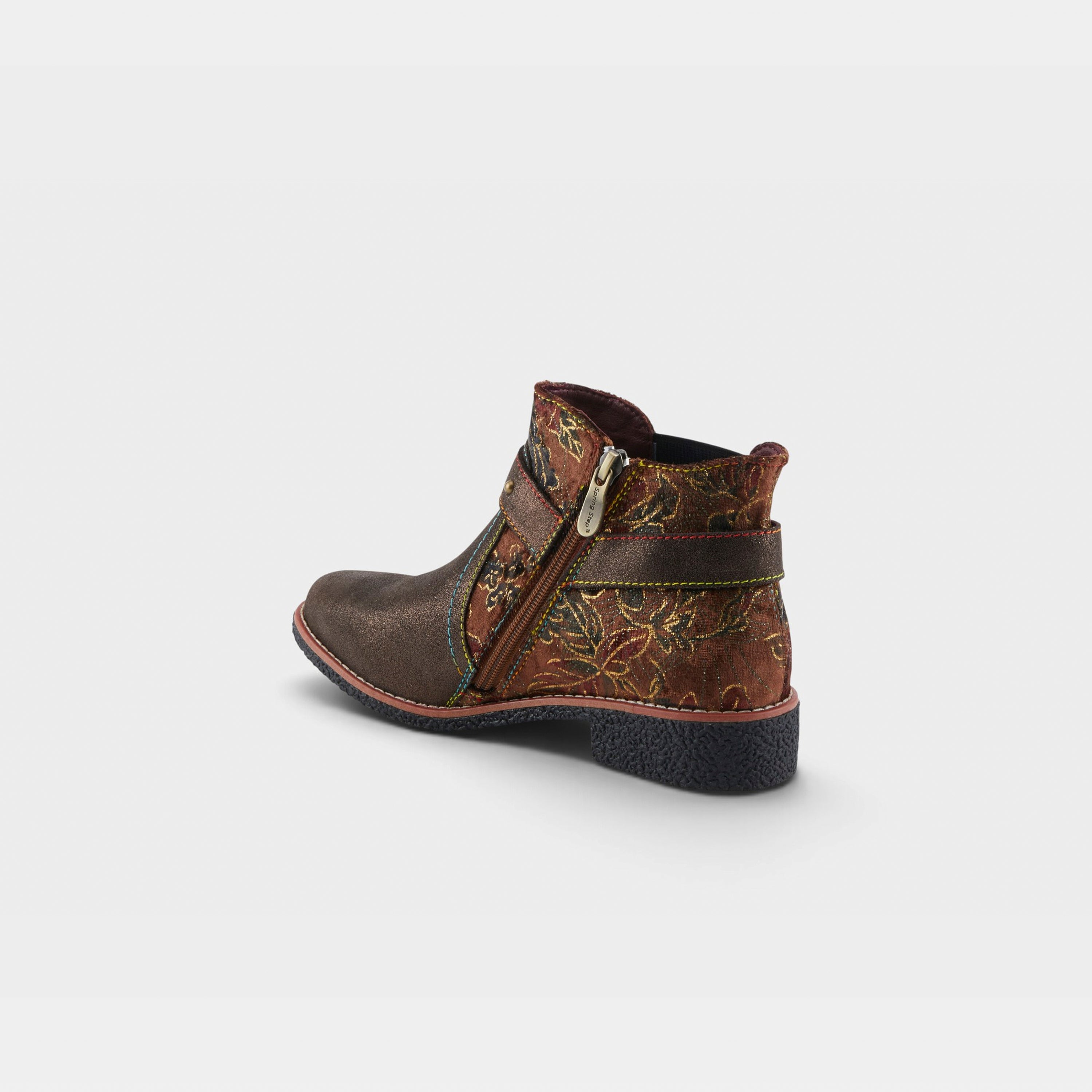 L'Artiste Airies boots in Bronze Multi, alternate angle view