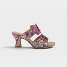 L'Artiste Alania sandals in Purple Multi, hero view