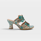L'Artiste Alania sandals in Turquoise Multi, hero view