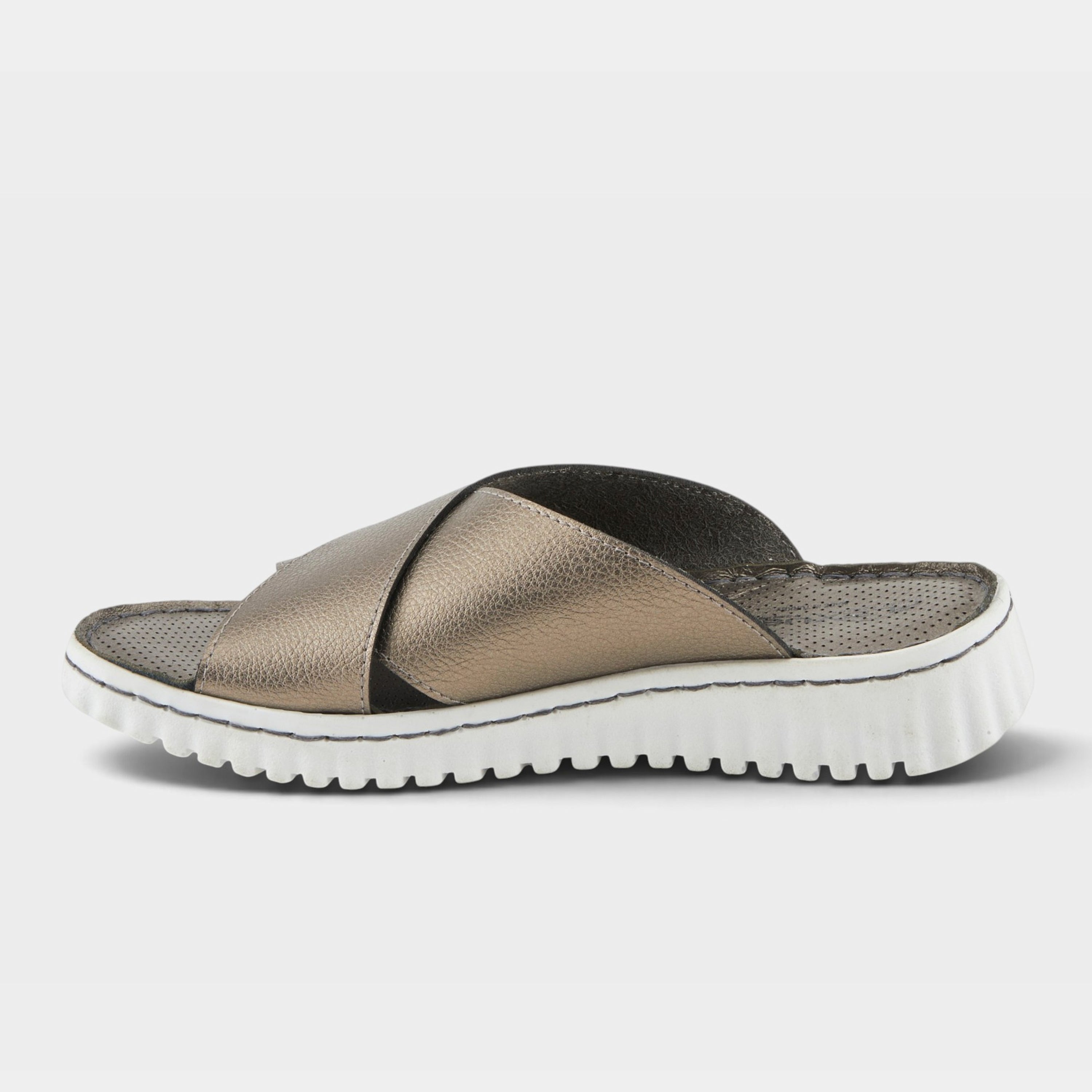 Flexus Alderine Pewter Sandal