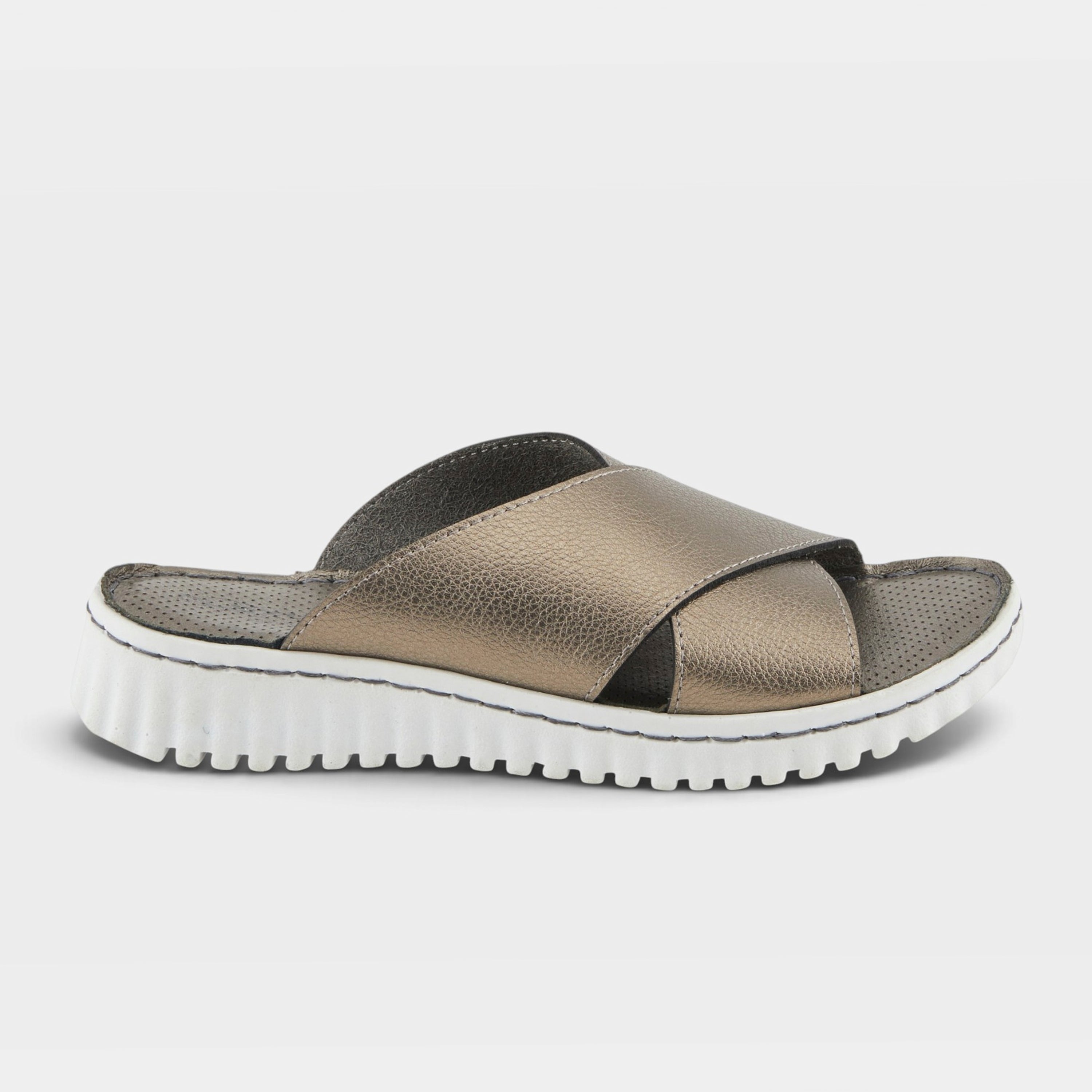 Flexus Alderine Pewter Sandal