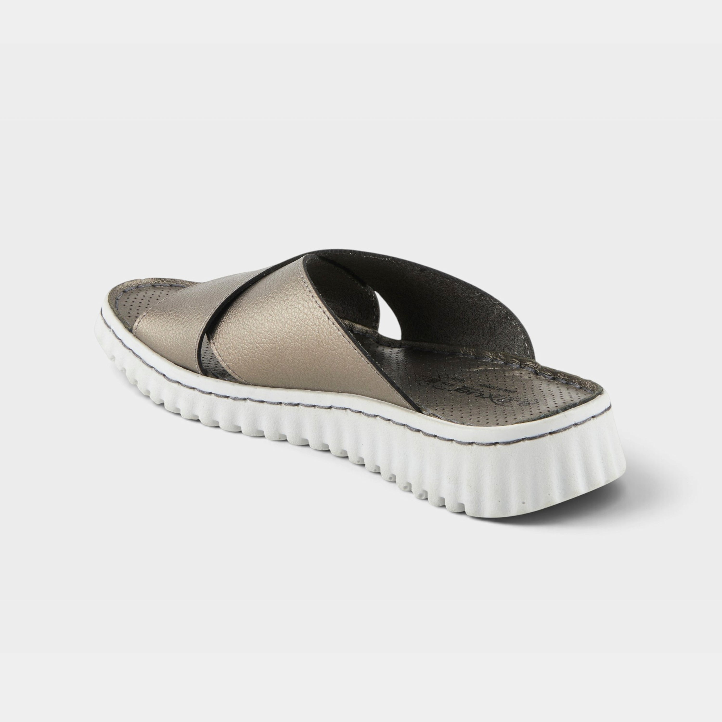 Flexus Alderine Pewter Sandal