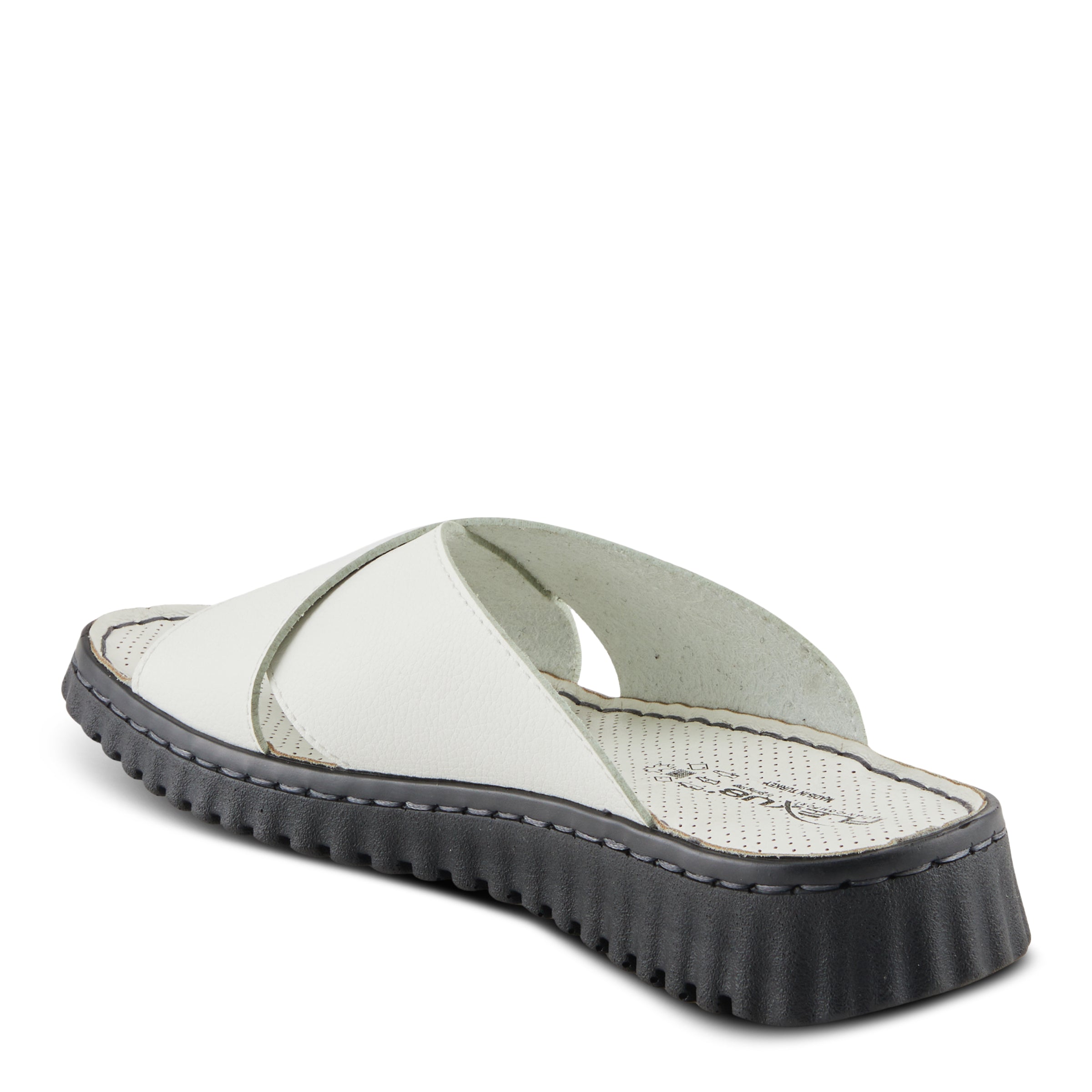 Flexus FLEXUS ALDERINE SANDALS sandal in white with flexible sole
