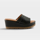 Spring Step Allerton Black Sandal