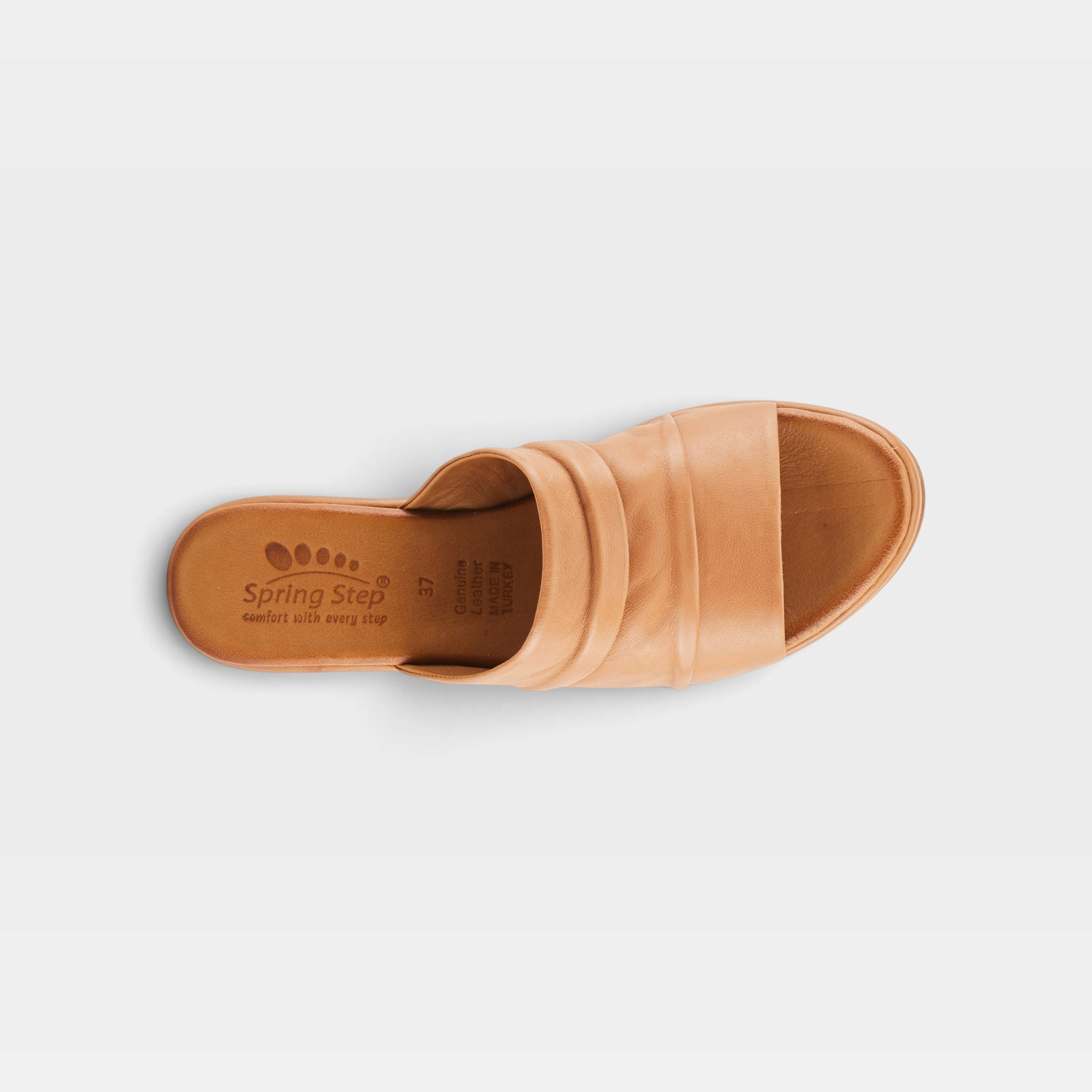 Spring Step Allerton Camel Sandal
