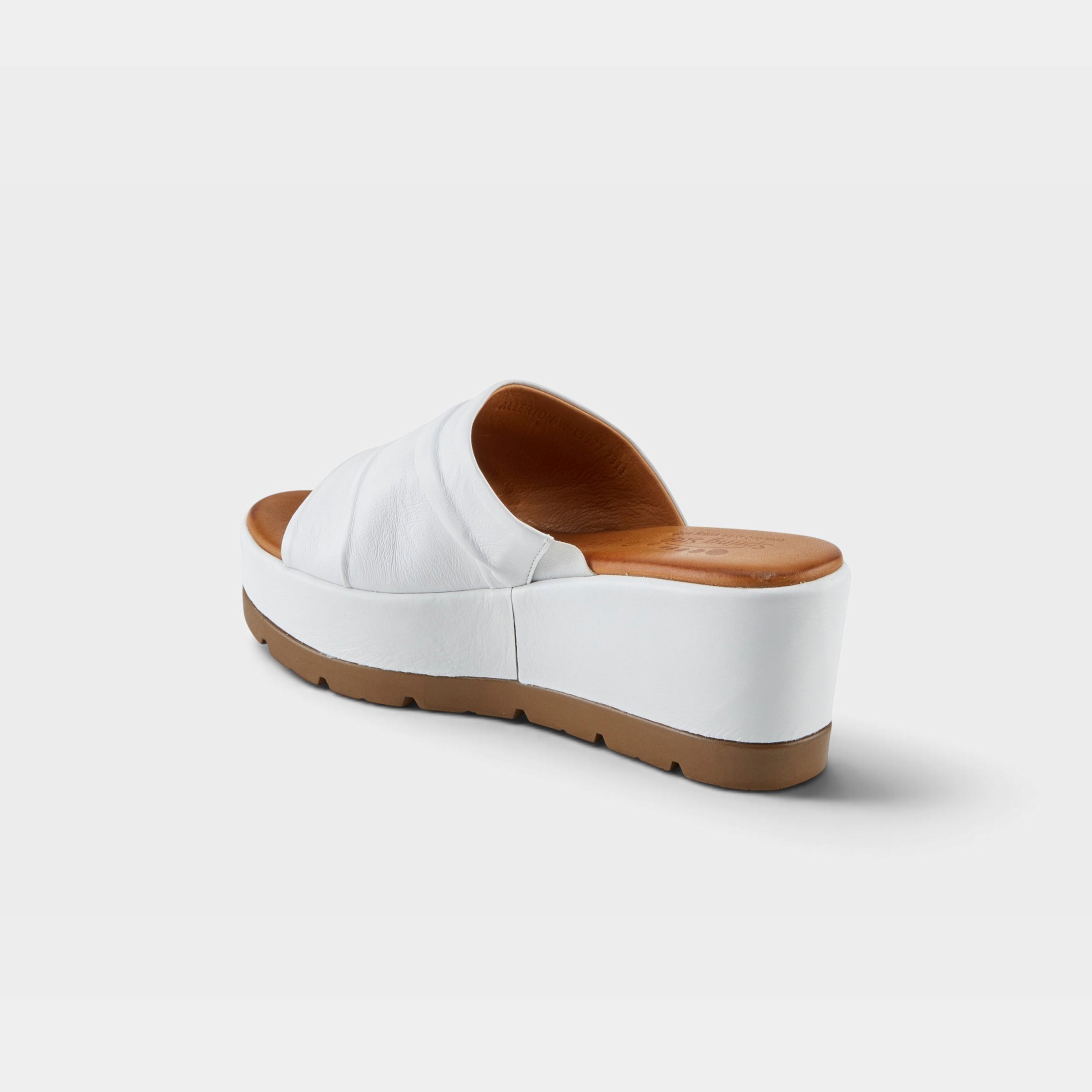 Spring Step Allerton White Sandal