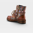 L'Artiste Alltheway booties in Camel Multi, alternate angle view