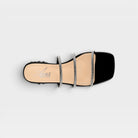 Azura Alluxure Black Sandal