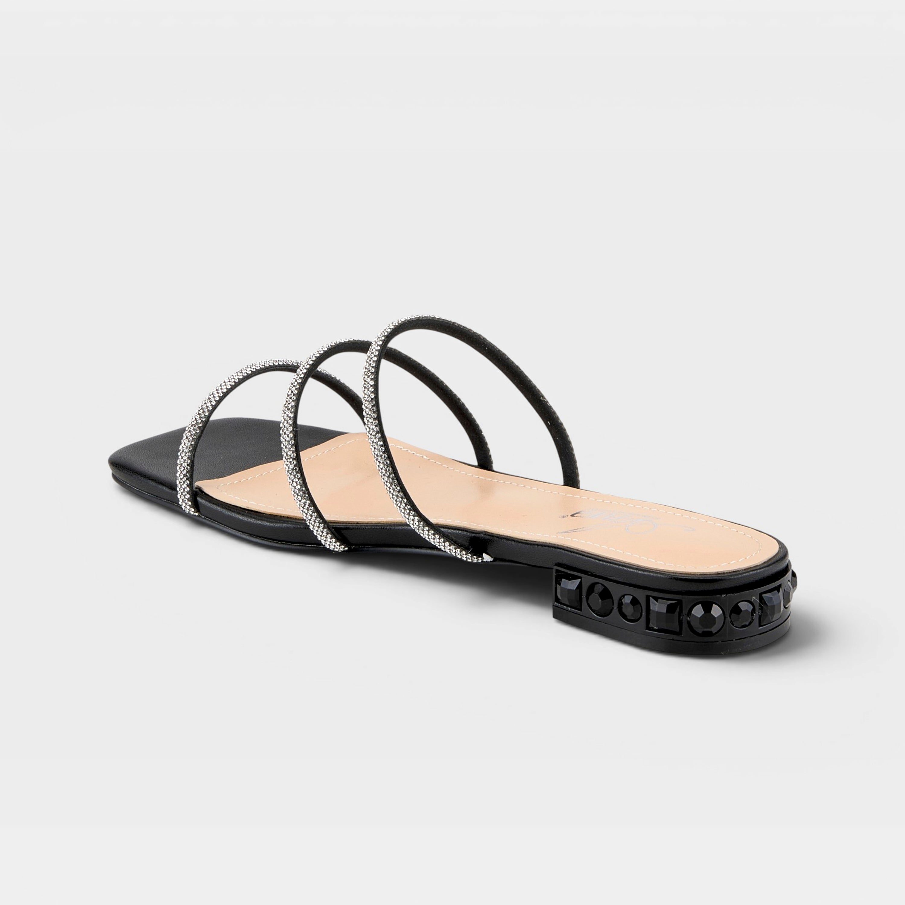 Azura Alluxure Black Sandal
