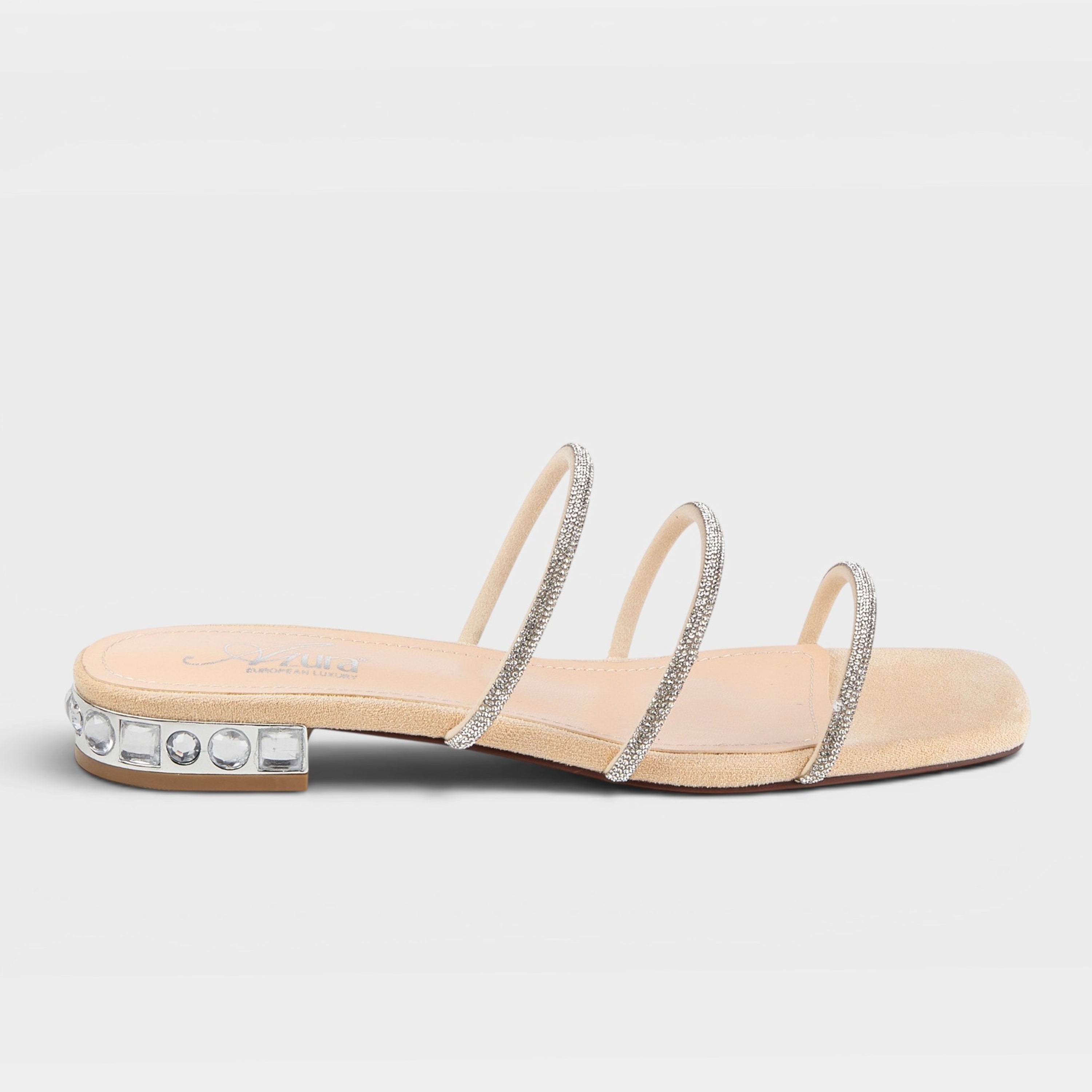 Azura Alluxure Beige Sandal