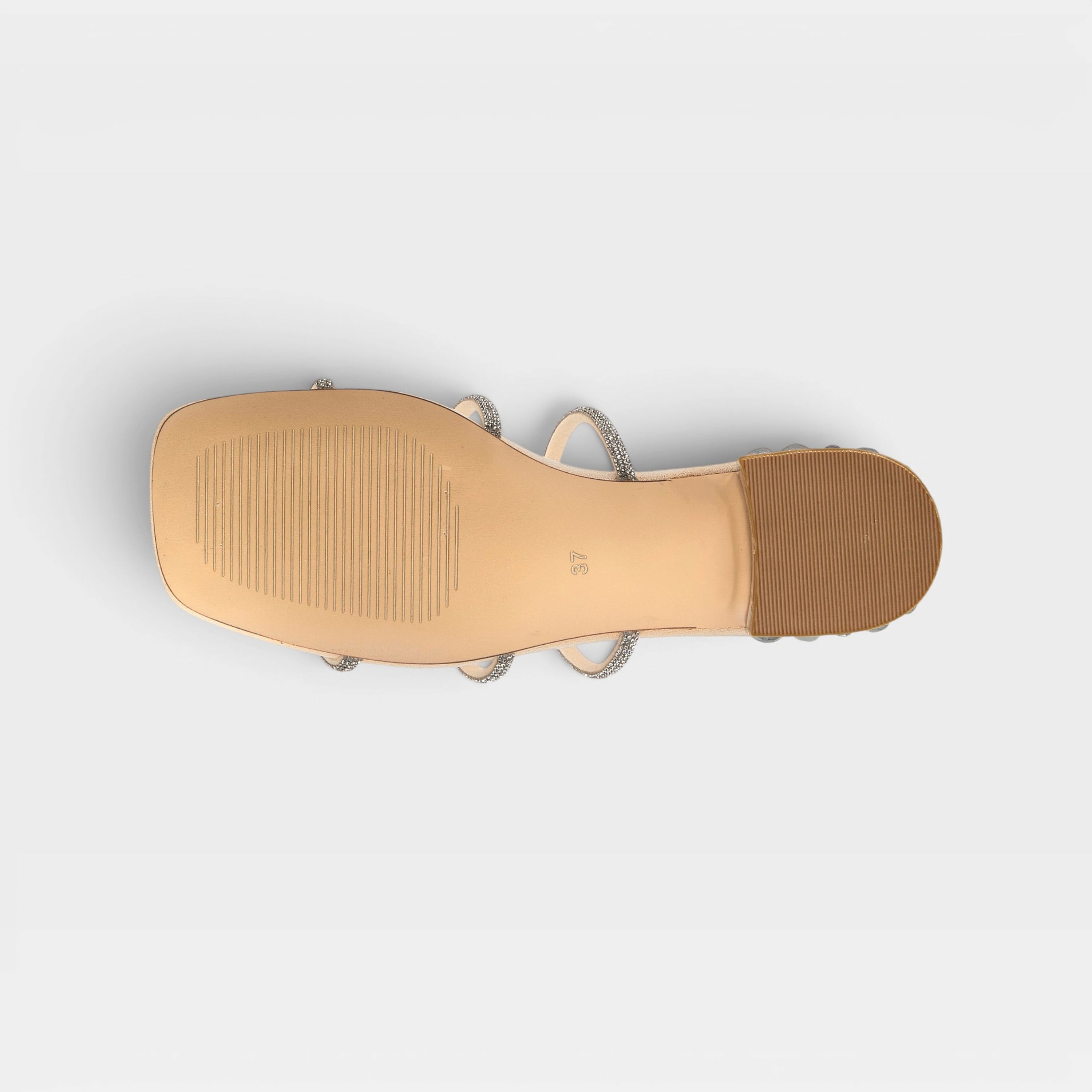 Azura Alluxure Beige Sandal