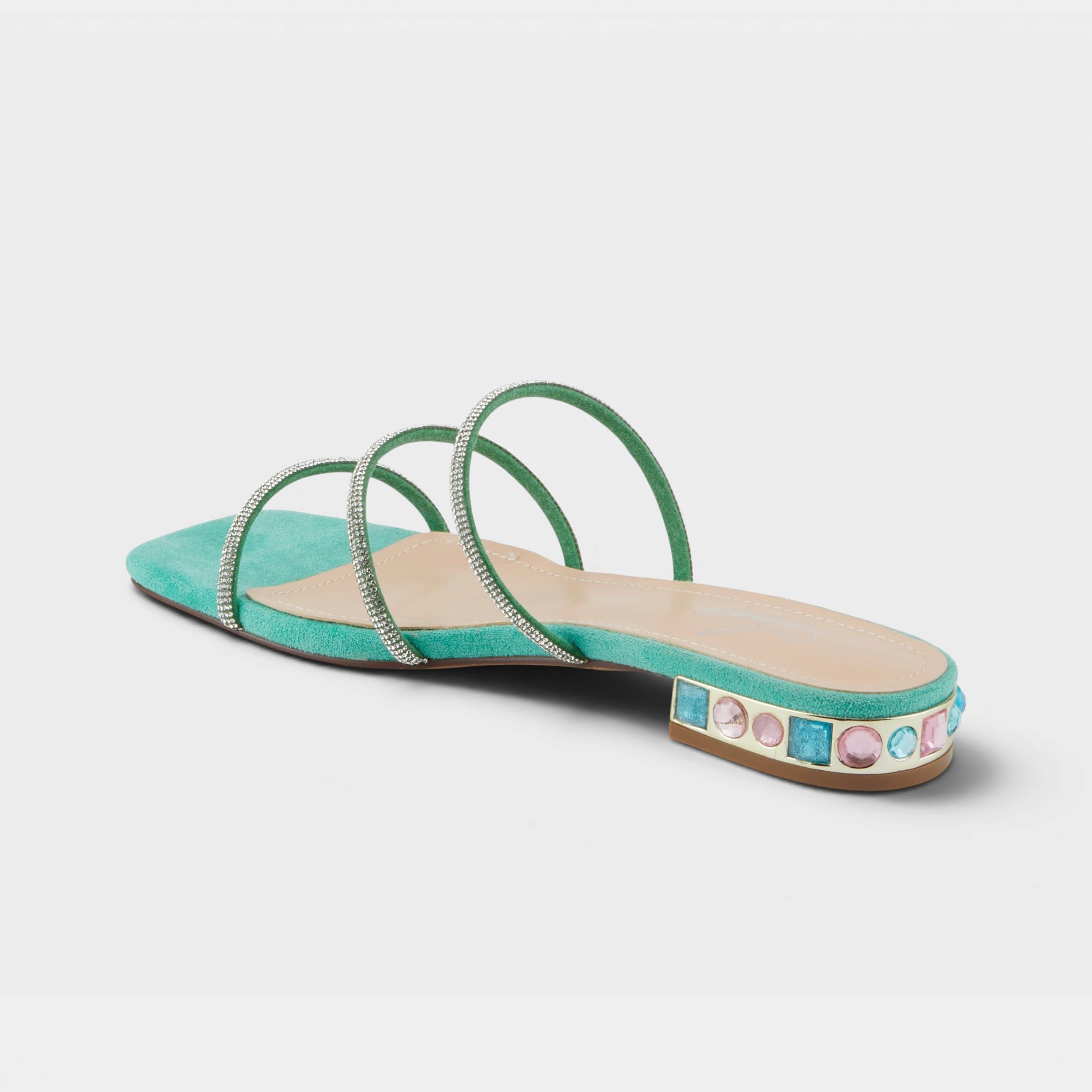 Azura Alluxure Mint Green Sandal