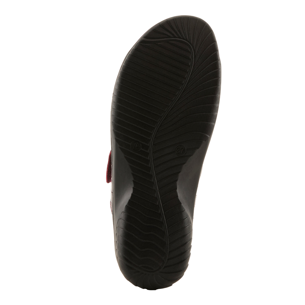 Flexus FLEXUS ALMERIA SLIDE SANDAL sandal in bordeaux patent with flexible sole