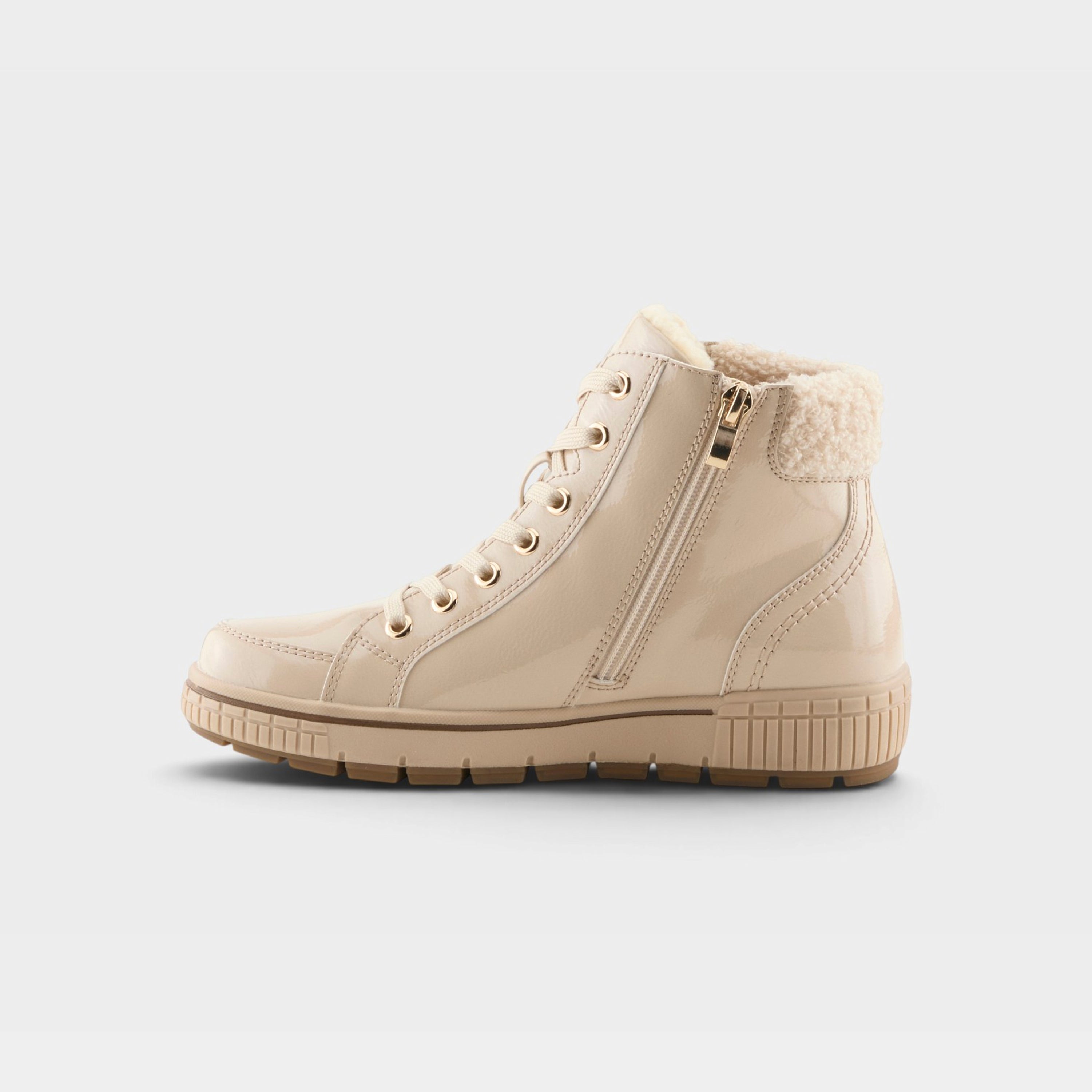 Spring Step Relife Alps Beige Patent Boot