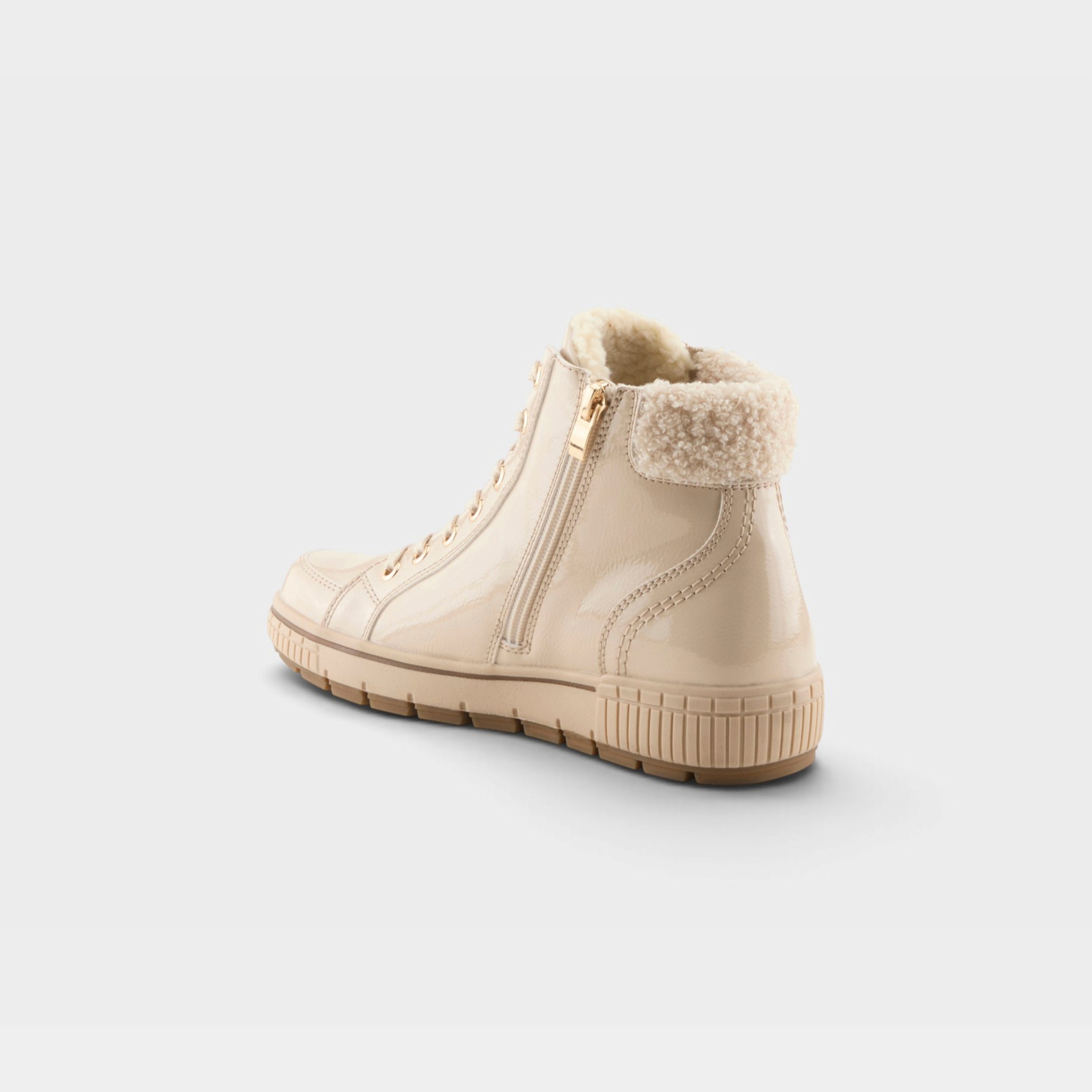 Spring Step Relife Alps Beige Patent Boot