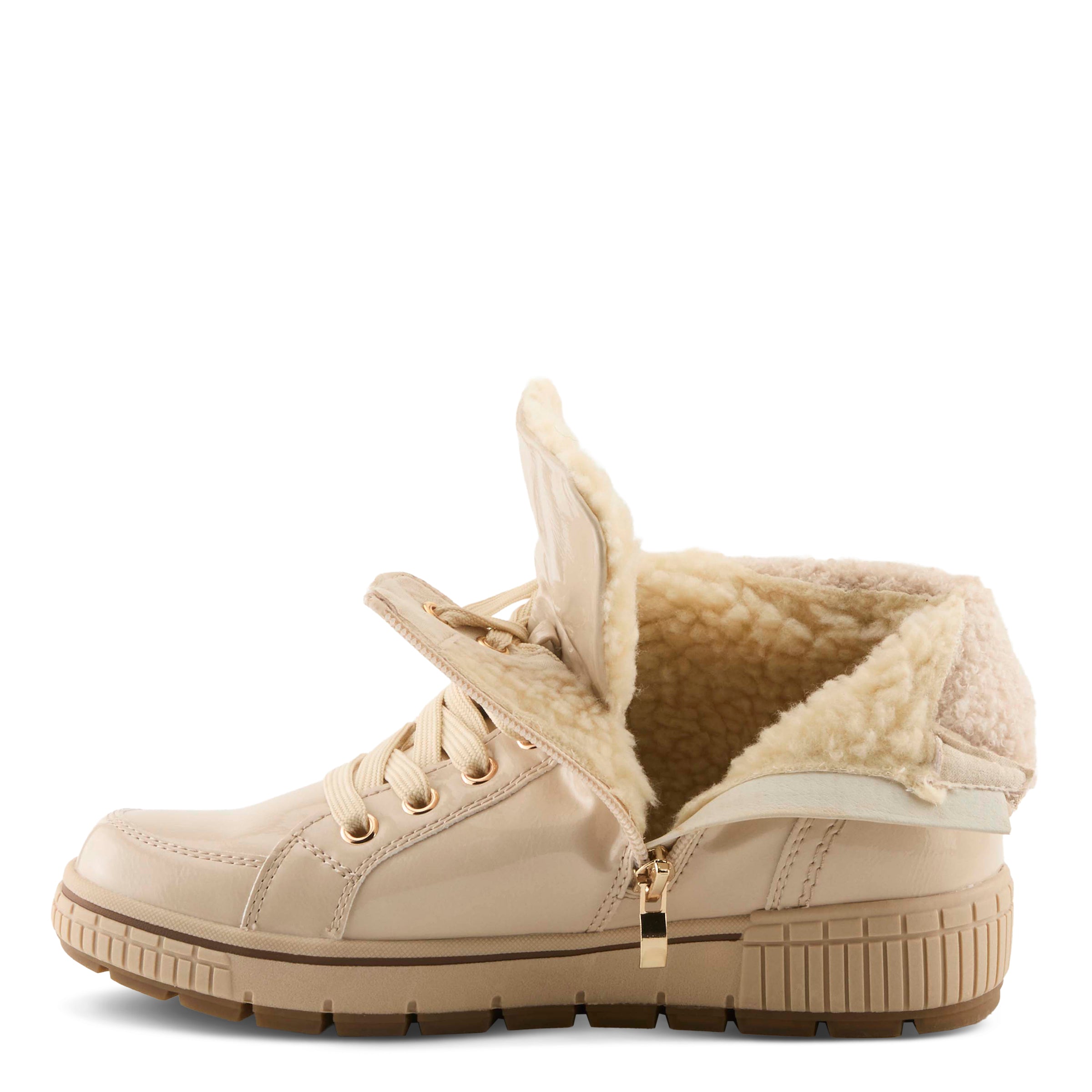 BEIGE PATENT