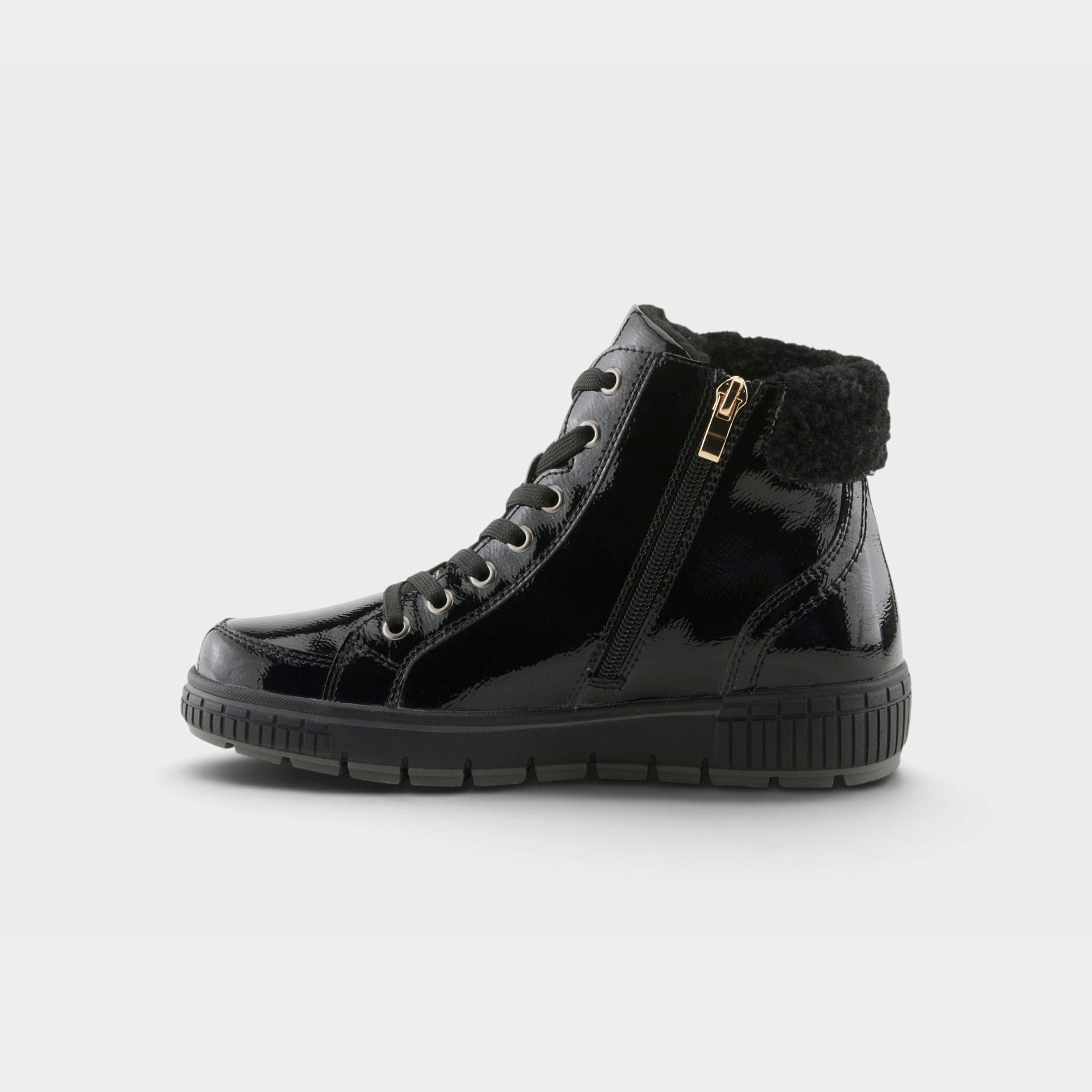 Spring Step Relife Alps Black Patent Boot