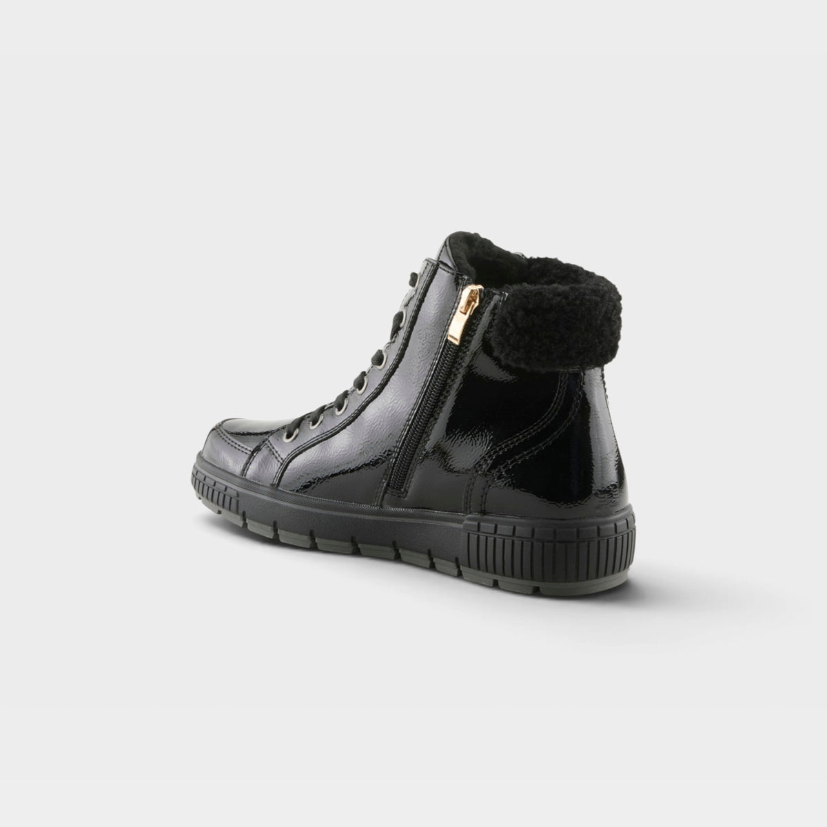 Spring Step Relife Alps Black Patent Boot