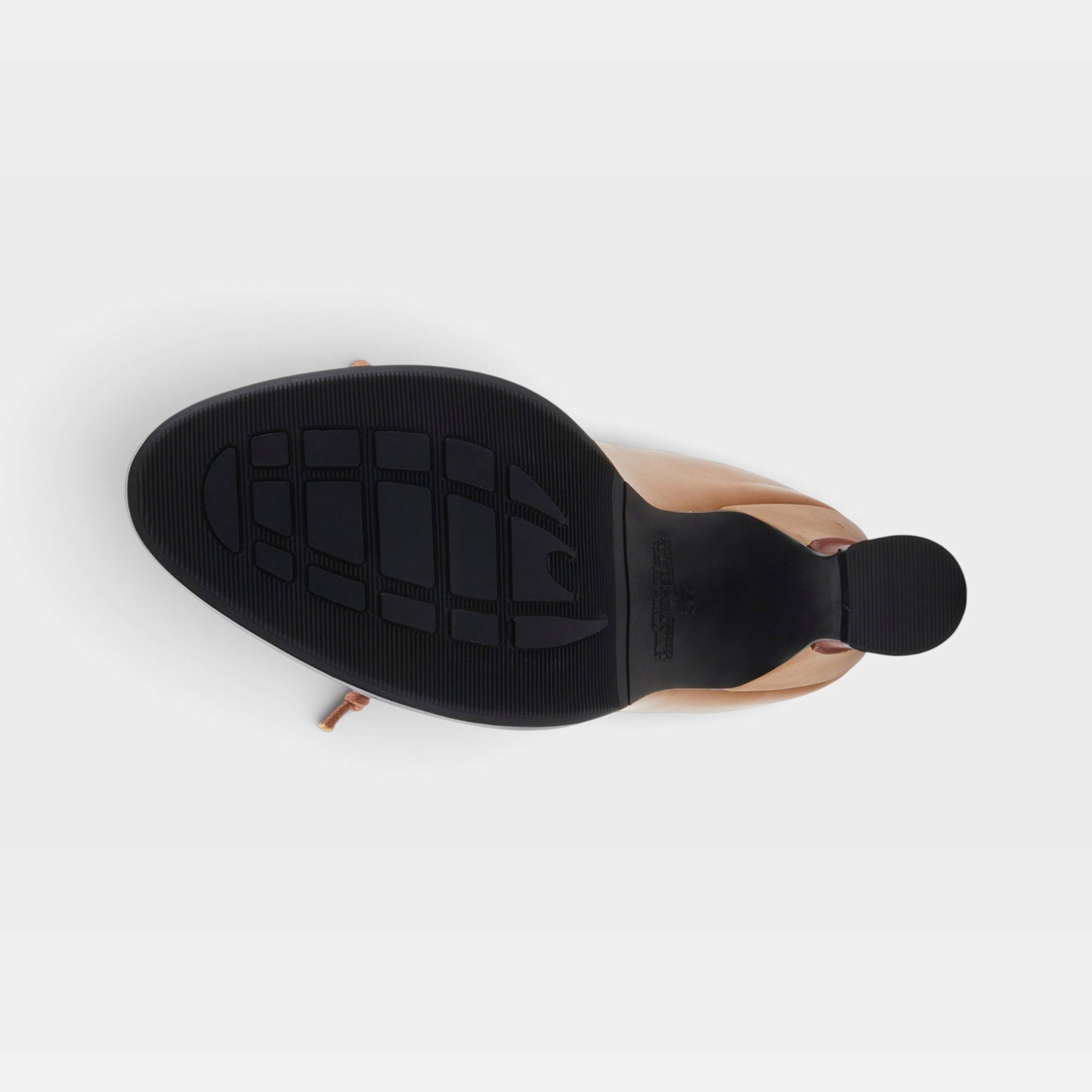 L'Artiste Alsehi shoes in Brown Multi, outsole view