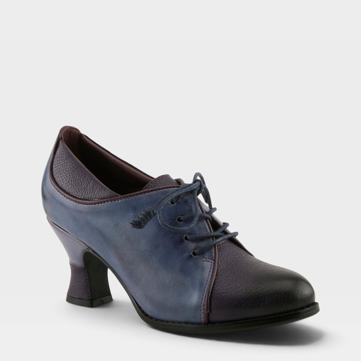 L'Artiste ALSEHI SHOES in PURPLE Multi, front view