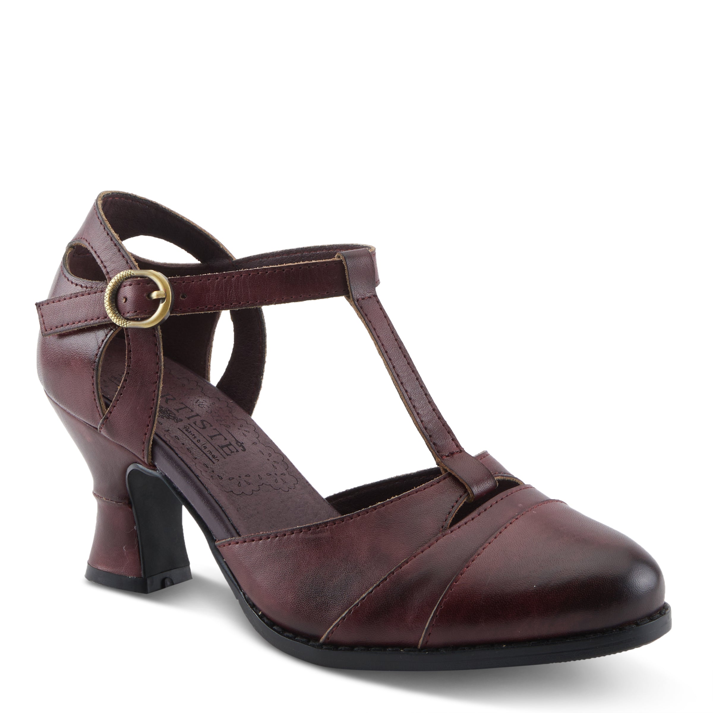 Buckle & Stacked Heel Ankle Boots,Ease Fit – Spring Step Shoes