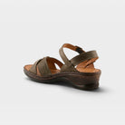 Spring Step Amareza Olive Green Sandal