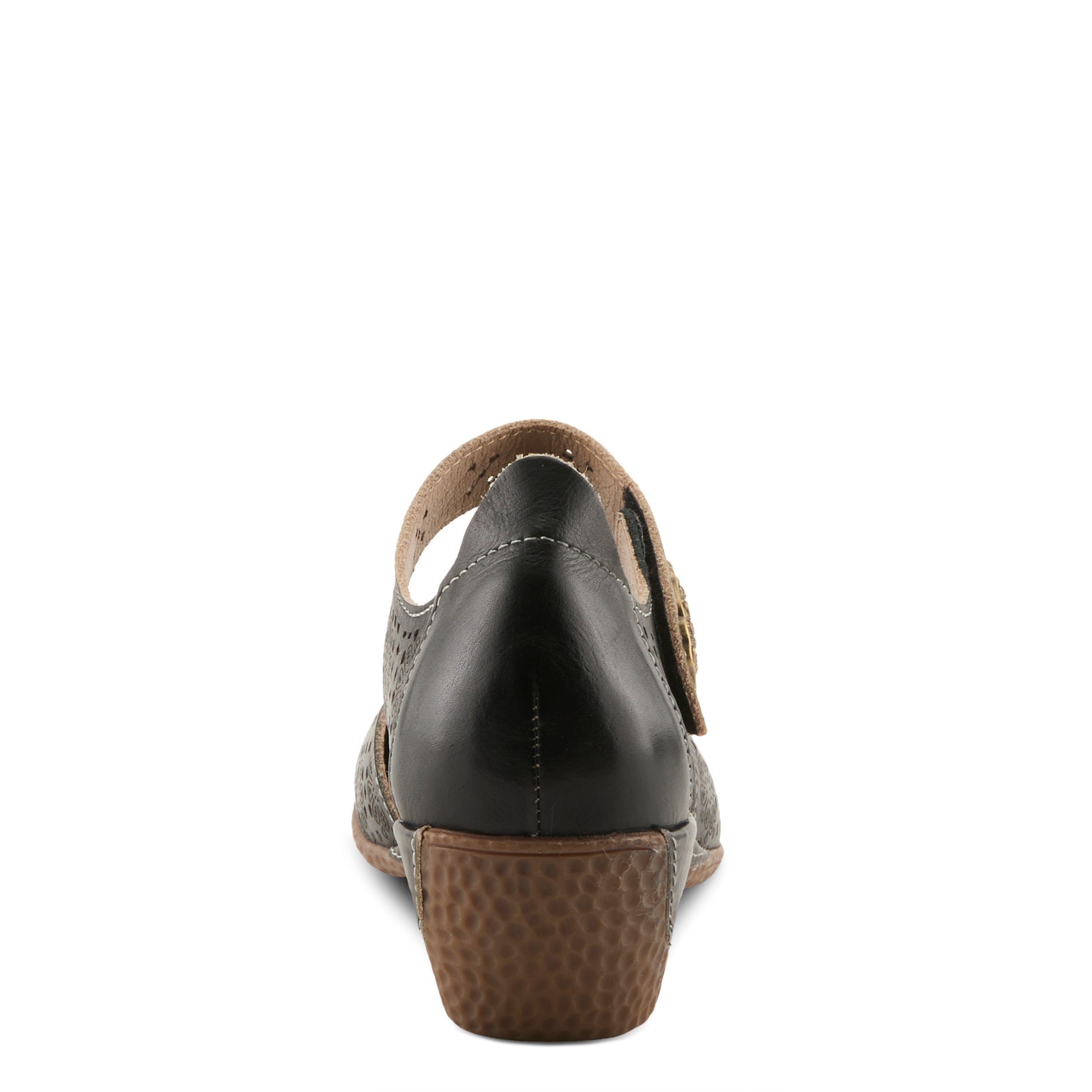 L'artiste Floral Buckle Americana Shoes - Spring Step Shoes