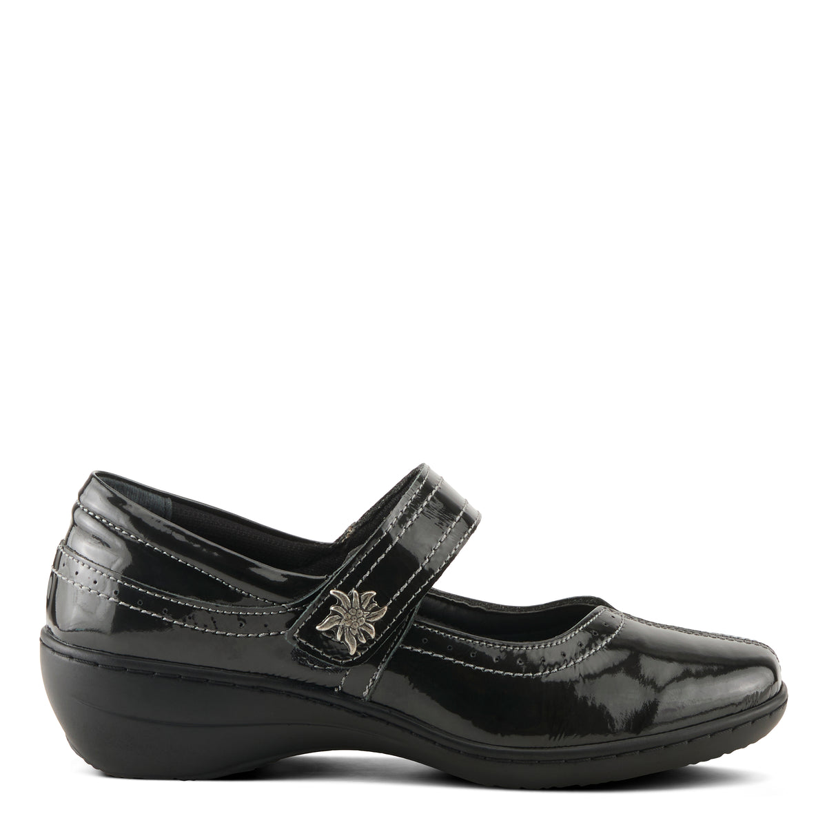 Spring Step SPRING STEP AMPARO SHOES shoe in black patent with comfortable everyday design
