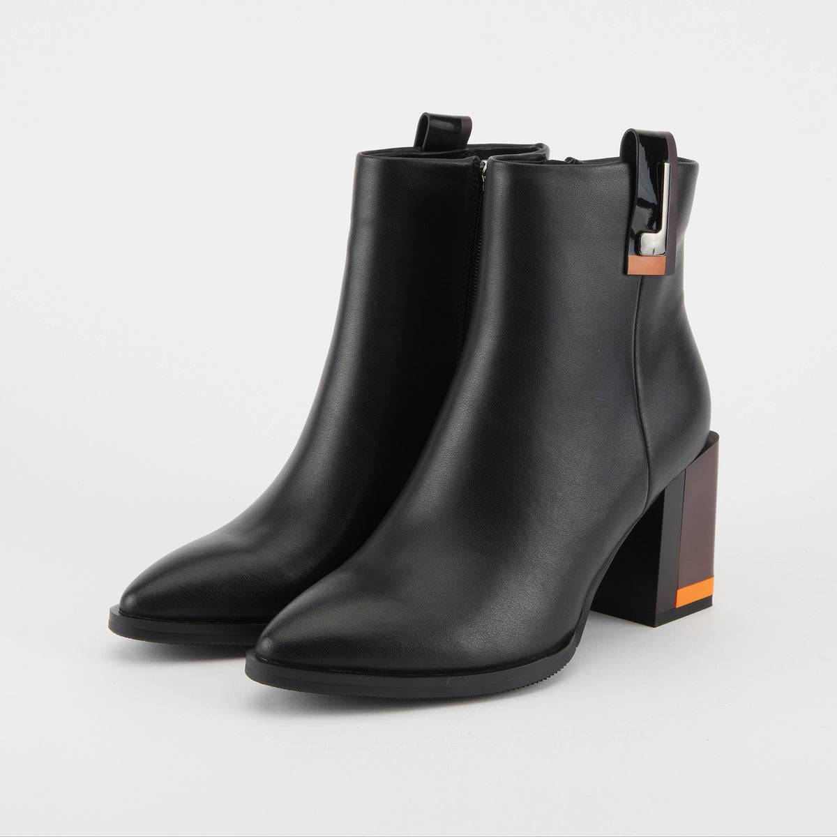 Azura Andalusite Boots: Leather Heeled Boots – Spring Step Shoes