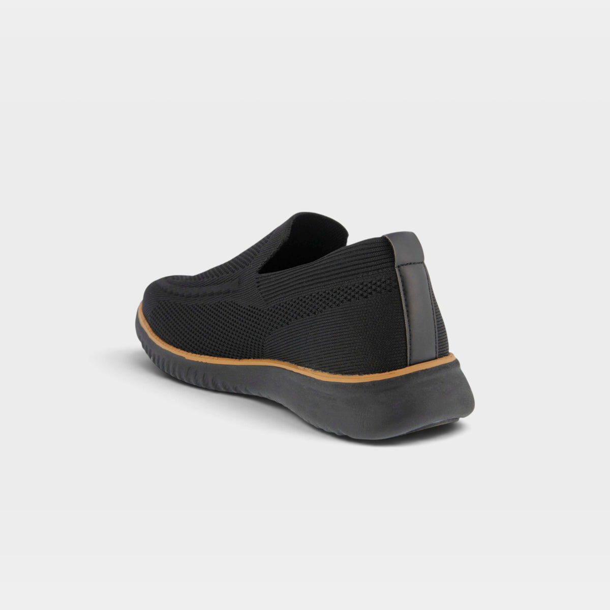 Spring Step Men Anders Black Slip-On Shoe