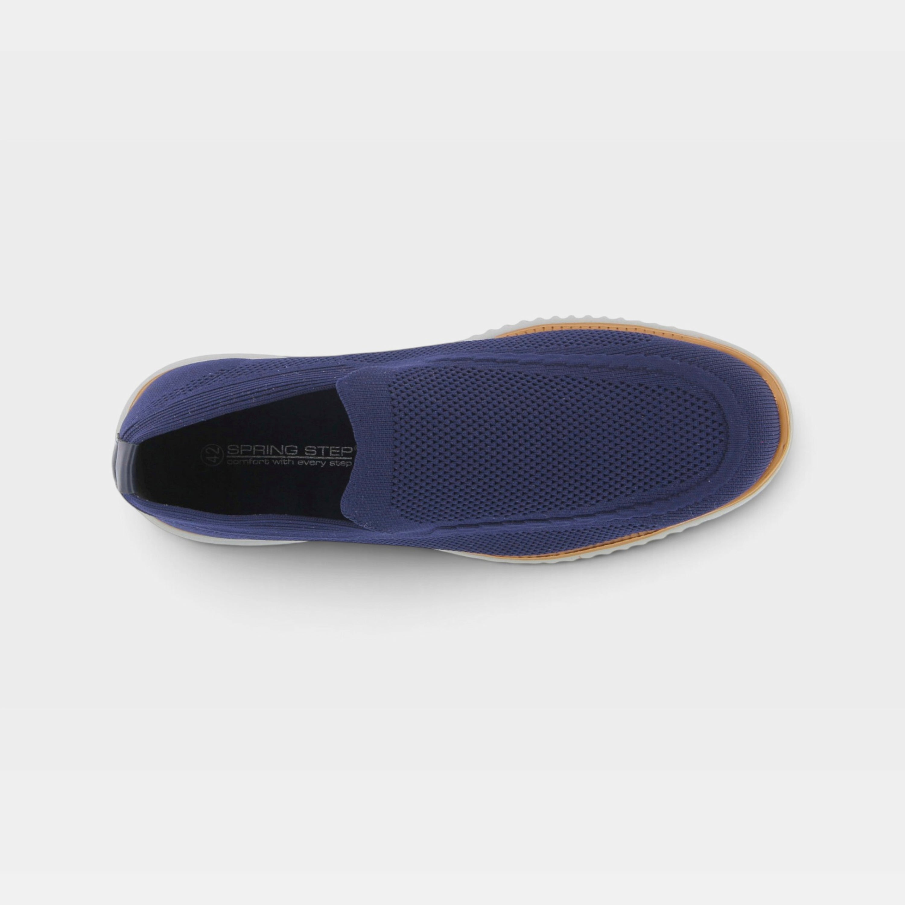 Spring Step Men Anders Navy Slip-On Shoe