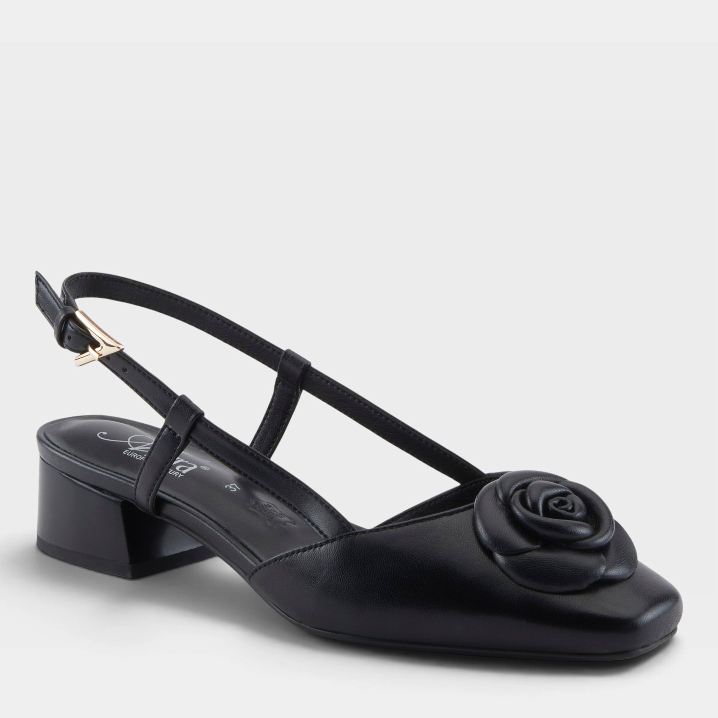 Azura Angelicish Black Shoe