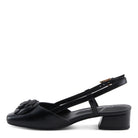 Azura Angelicish women's shoe in stone with leather upper and buckle detail