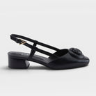 Azura Angelicish Black Shoe